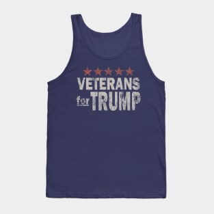 Veterans for Trump Tank Top